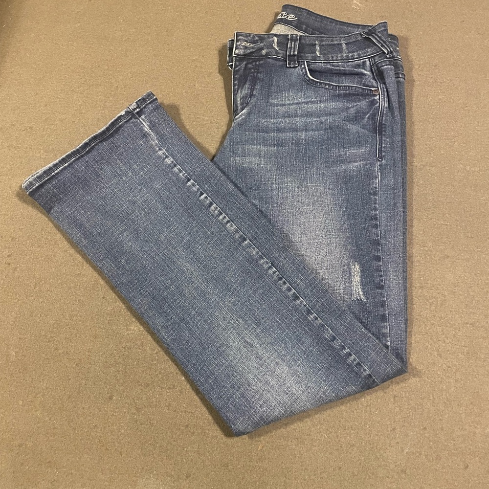 Women's Blue Boot Cut Jeans